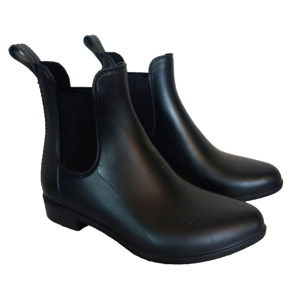 Sam Edelman Tinsley Black Matte Rain Boots Size 4  New